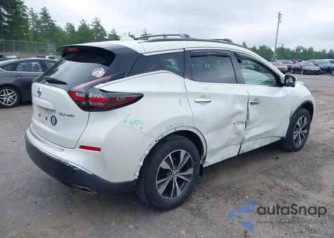 2020 Nissan Murano Sv Intelligent Awd from USA, damaged, VIN 5N1AZ2BS4LN133349